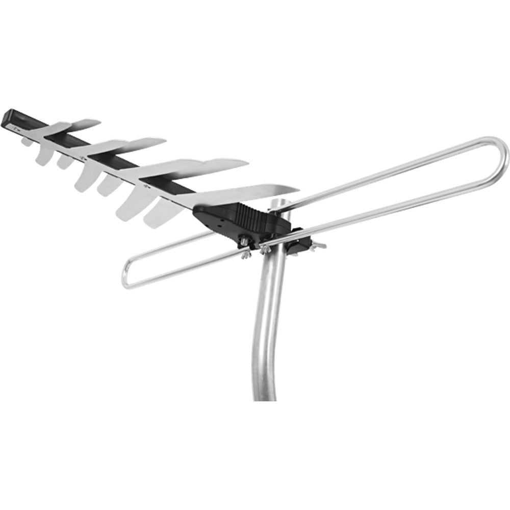 antena de tv externa digital intelbras fm/uhf/vhf/hdtv ae 4010