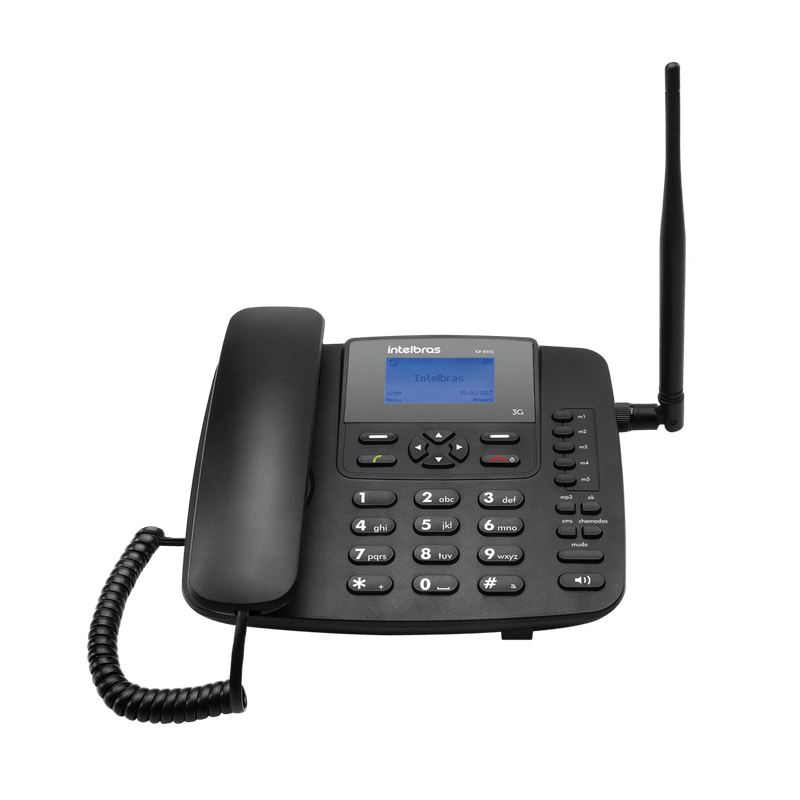 Kit Telefone Celular Fixo 3G Intelbras CFA 6041 - intelbras