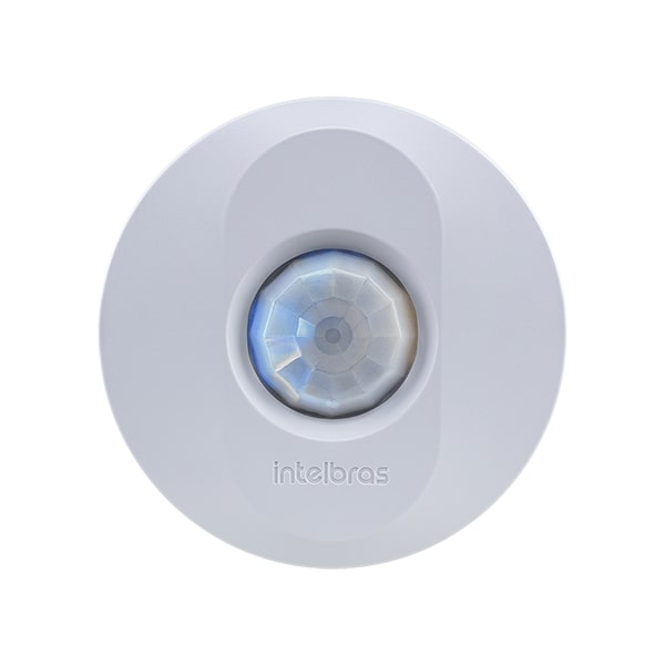 Interruptor Sensor de Presença com Fotocélula Branco ESPi 360 Intelbras