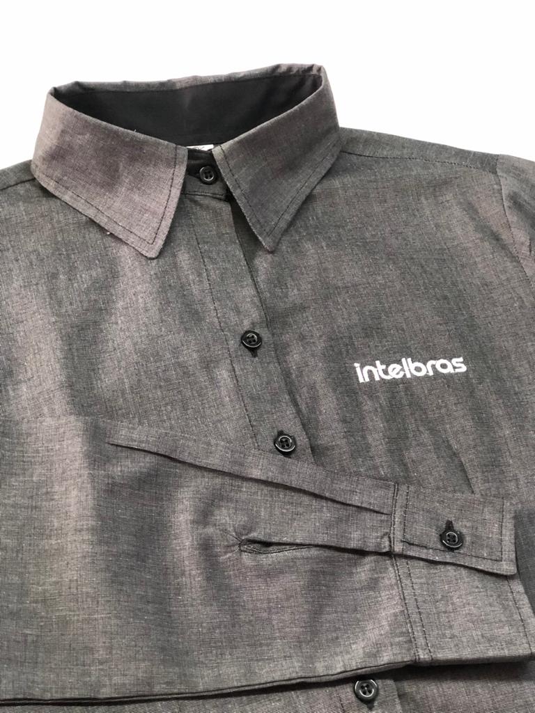 Camisa Social Masculina Intelbras