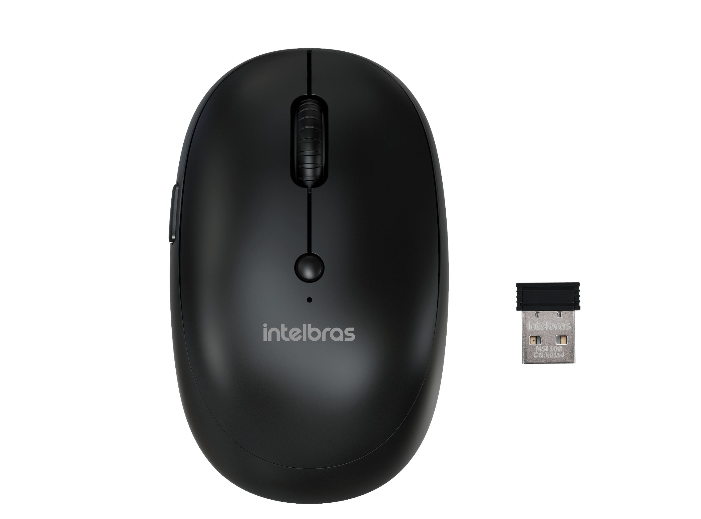 Mouse Sem Fio Intelbras MSI100 Clique Silencioso