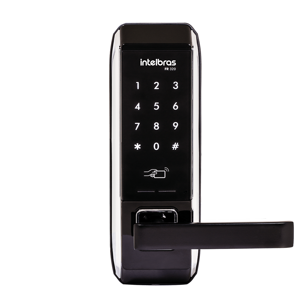 Fechadura Digital de Embutir FR 320 Preta Intelbras