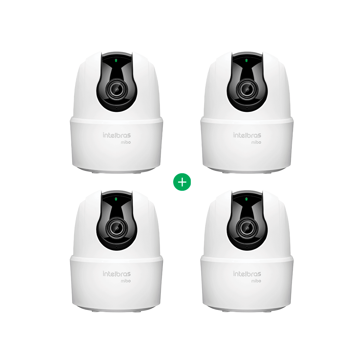 Kit Câmera Inteligente Full HD IME 360 C Intelbras - 4 Unidades