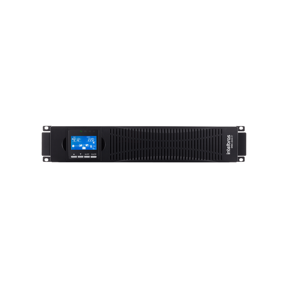 Nobreak Online Rack Torre DNB 1.5kVA 220v RT G2 Preto Intelbras