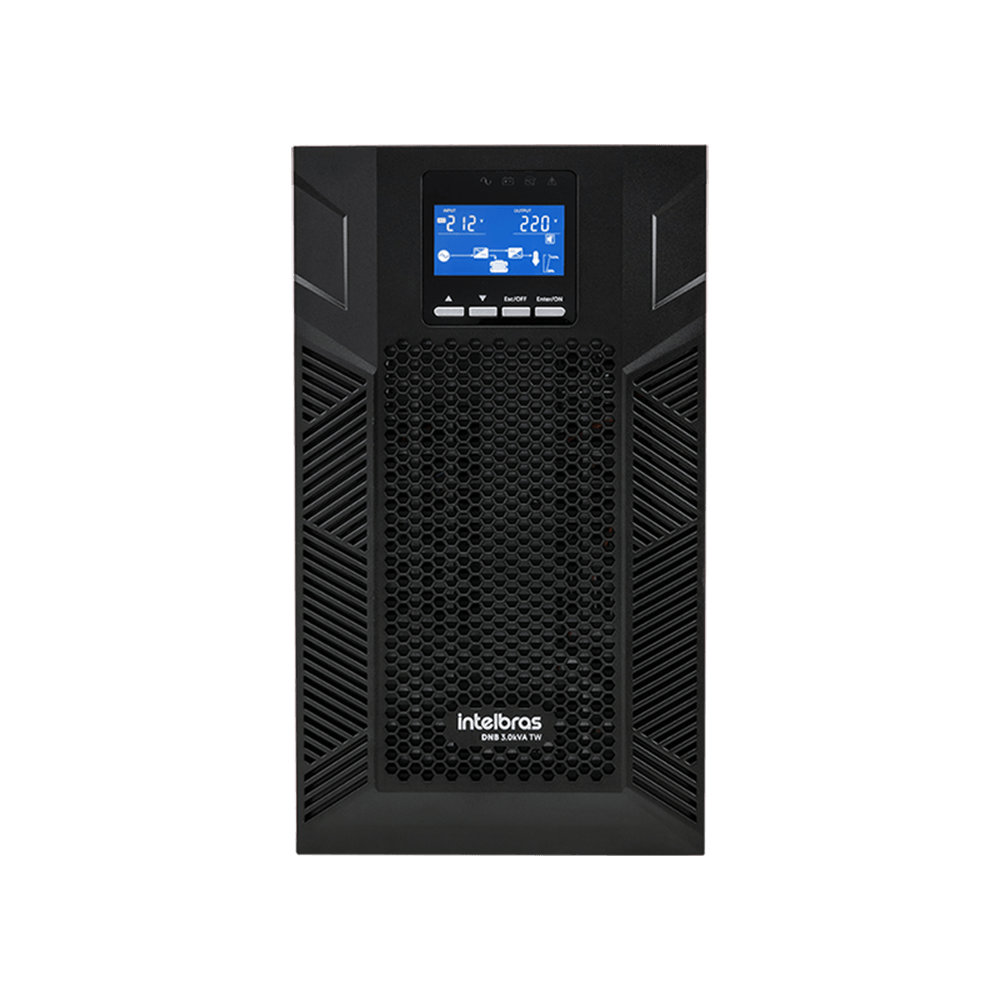 Nobreak Online Torre DNB 3.0kVA 220v TW G2 Preto Intelbras
