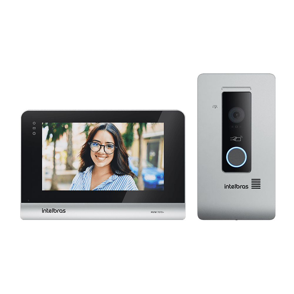Videoporteiro Residencial IP Touch MVW 7070+ Intelbras
