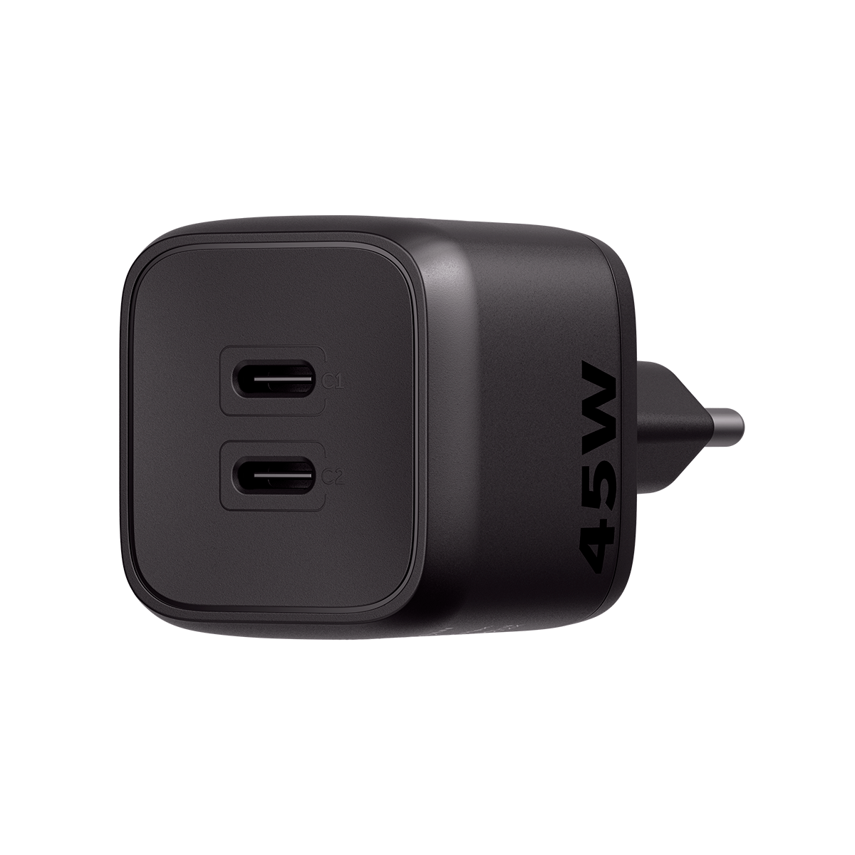 Carregador Turbo 45W GaN EC 20 POWER Preto Intelbras