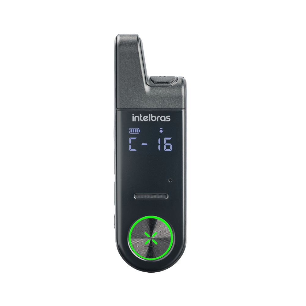 Rádio Comunicador Analógico RC 6 Mini Intelbras