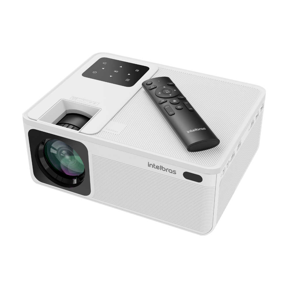 Projetor Full HD 5200 Lúmens PFL 5211 Intelbras Branco
