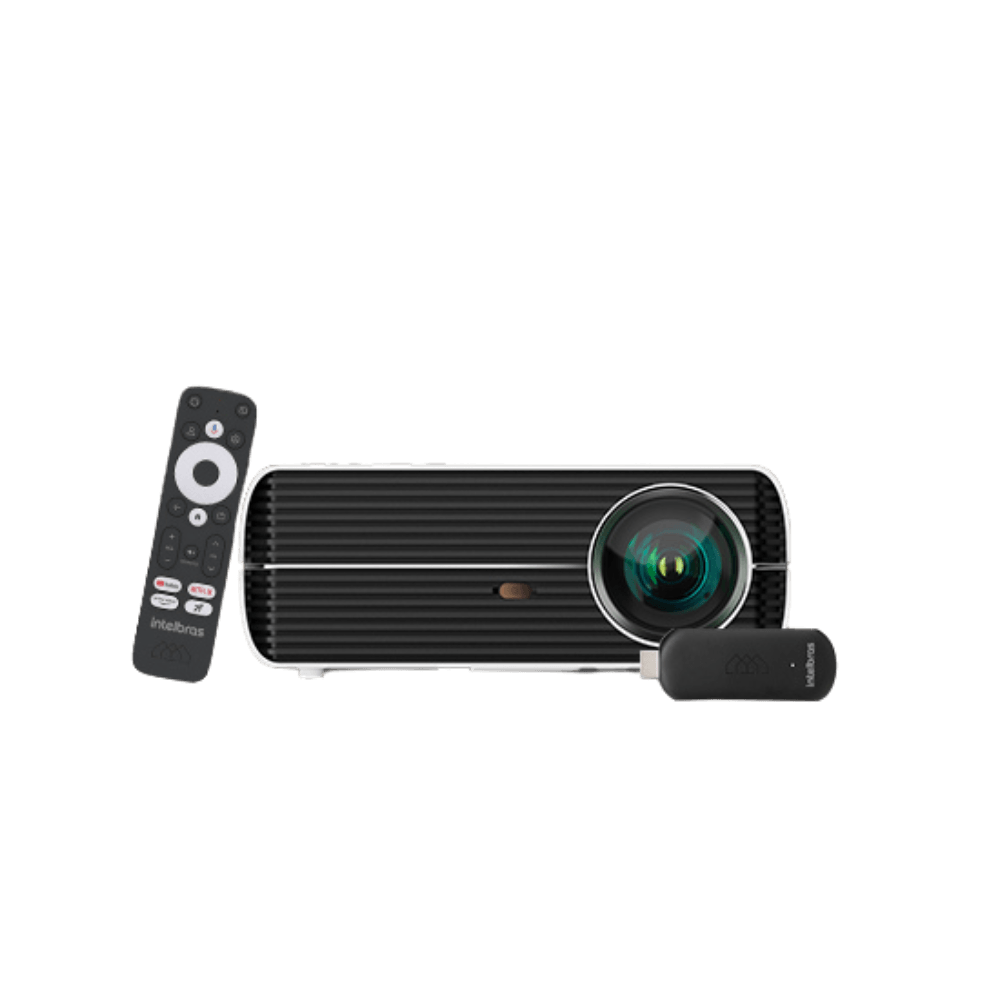 Projetor Full HD e Smart Box TV Stick PFLS410 Intelbras