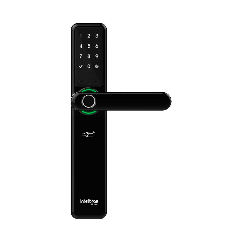 Fechadura Smart de Embutir com Maçaneta IFR 7000 Intelbras