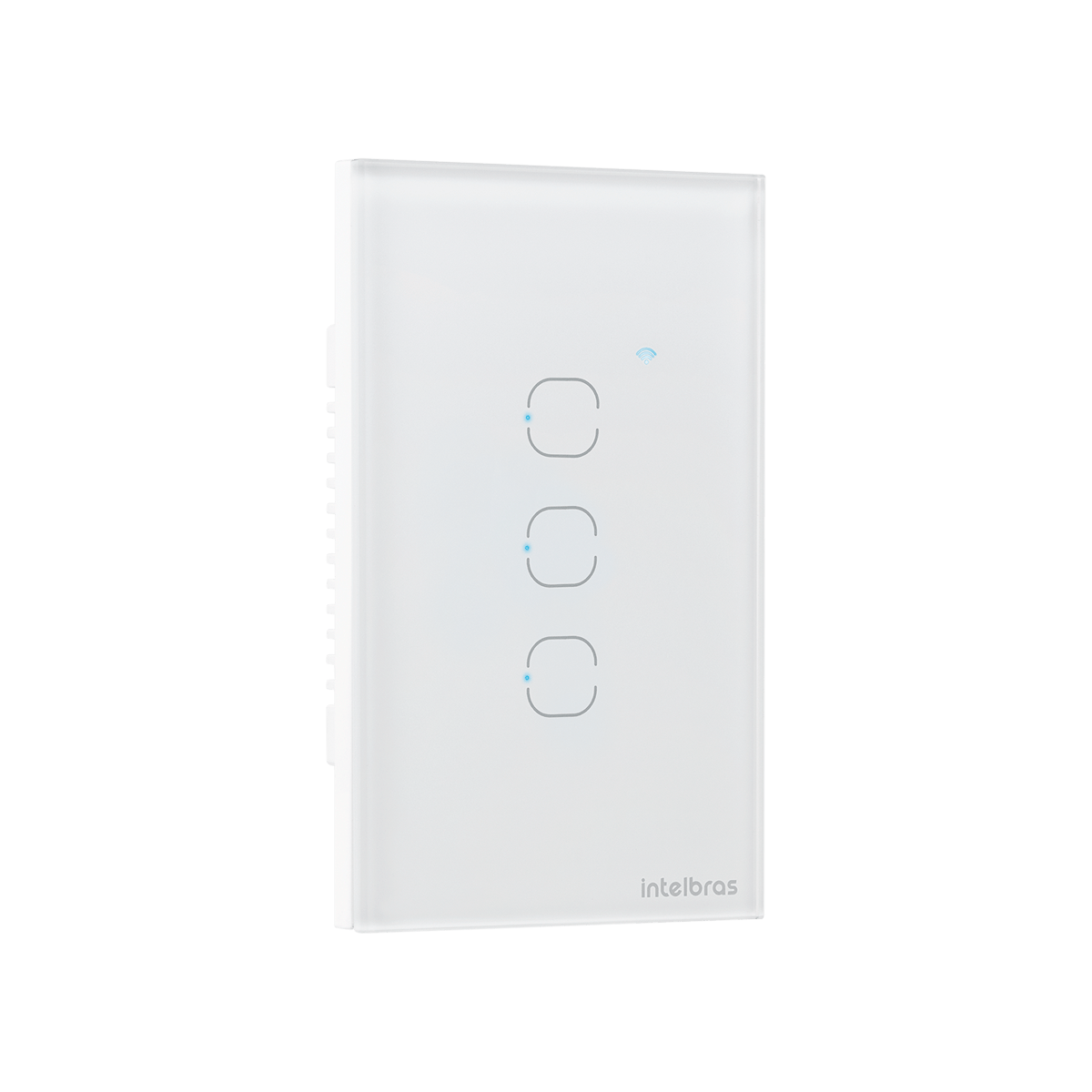 Interruptor Inteligente Touch 3 Botões EIZ 1003 Branco Intelbras