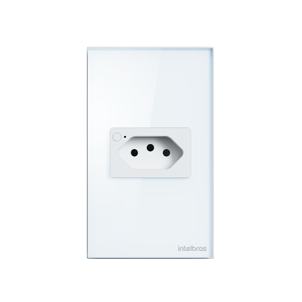 Tomada inteligente Wi-Fi Branco ETW 1001 Intelbras